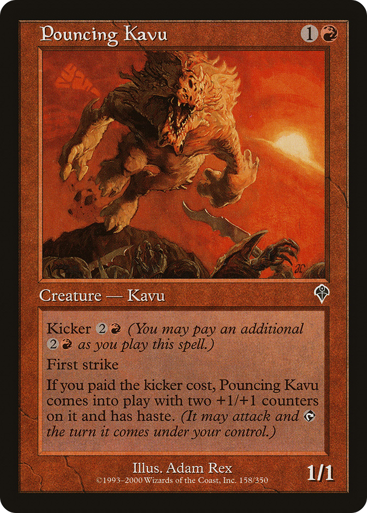 Kavu bondissant (INV-158) - Invasion 