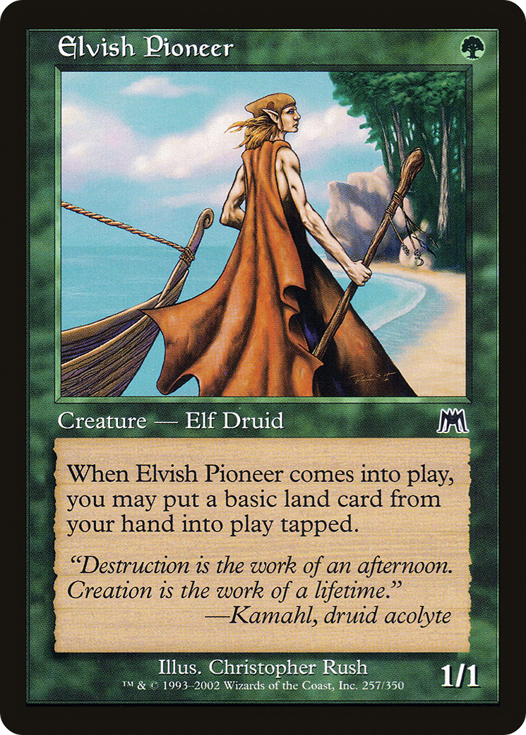 Pionnier elfique (ONS-257) - Onslaught Foil 