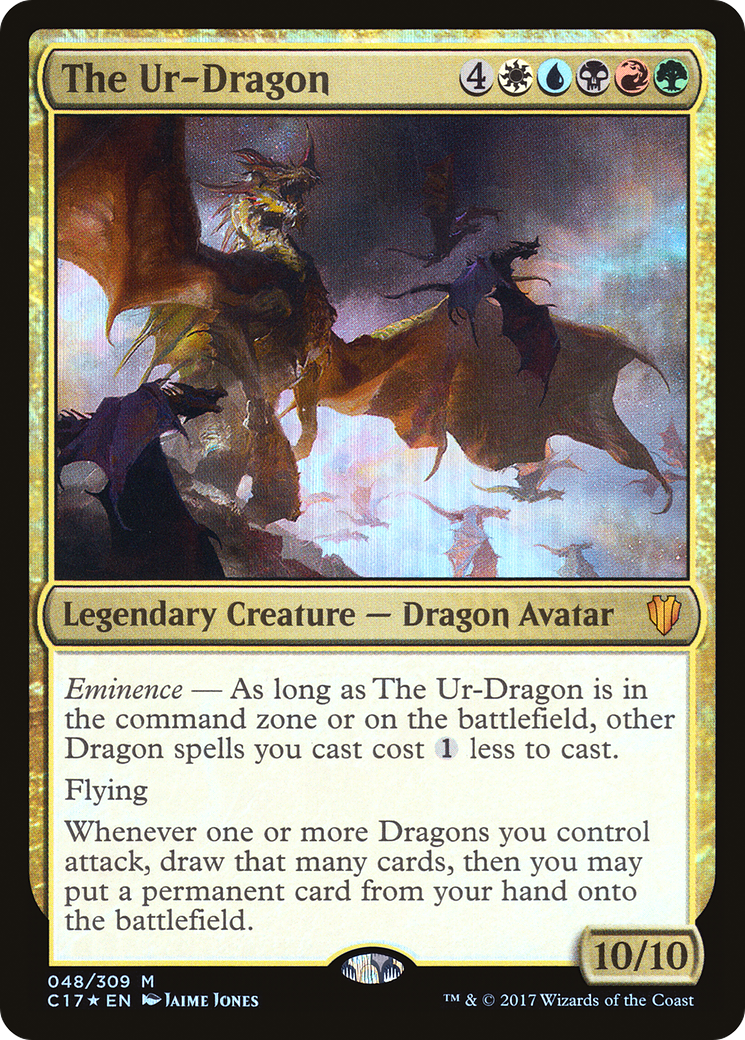 L'Ur-Dragon (C17-048) - Commander 2017 Foil 