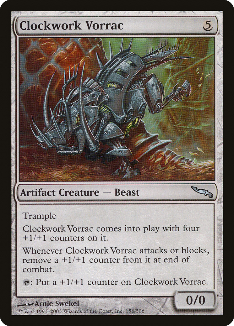 Vorrac mécanique (MRD-156) - Mirrodin Foil 