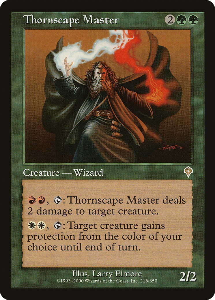 Thornscape Master (INV-216) - Invasion Foil 