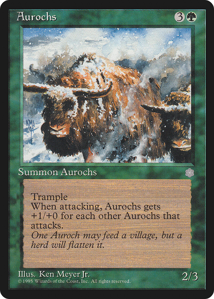 Aurochs (ICE-) - Ice Age