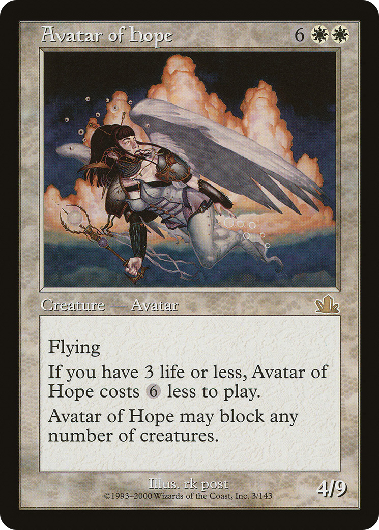 Avatar of Hope (PCY-003) - Prophecy Foil