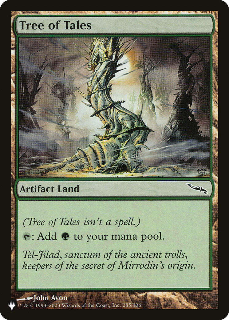 Tree of Tales (LIST-285/306) - The List