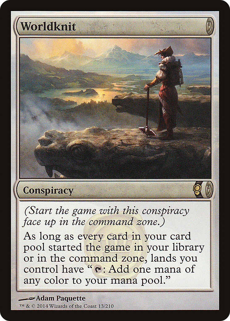 Worldknit (CNS-013) - Feuille de conspiration 