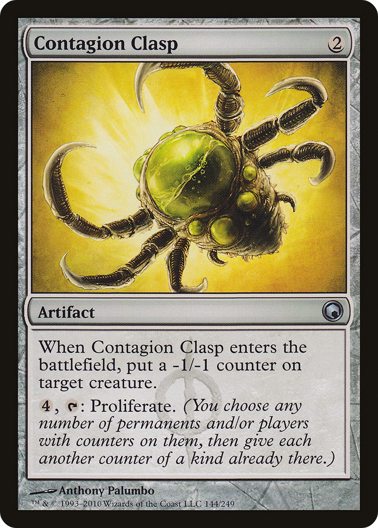 Fermoir de contagion (SOM-144) - Cicatrices de Mirrodin