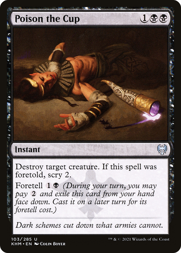 Empoisonner la Coupe (KHM-103) - Kaldheim Foil