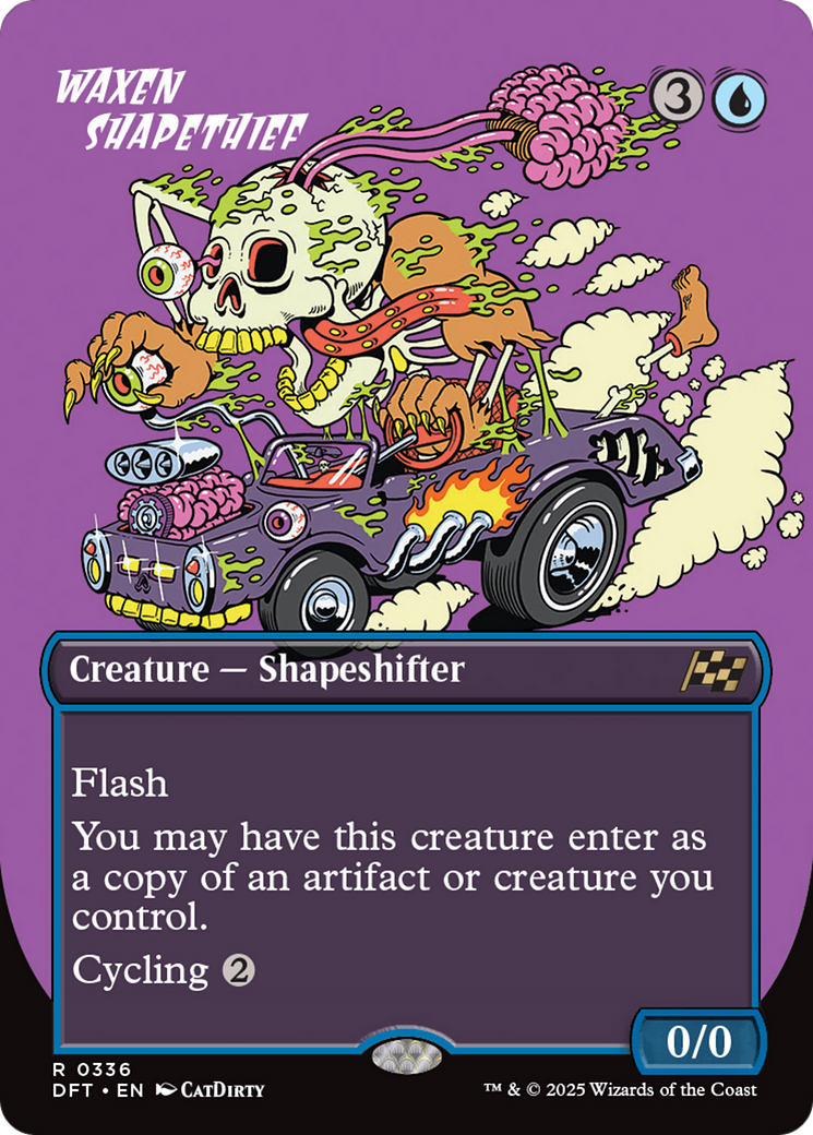 Waxen Shapethief (sans bordure) (DFT-336) - Feuille d'Étherdrift