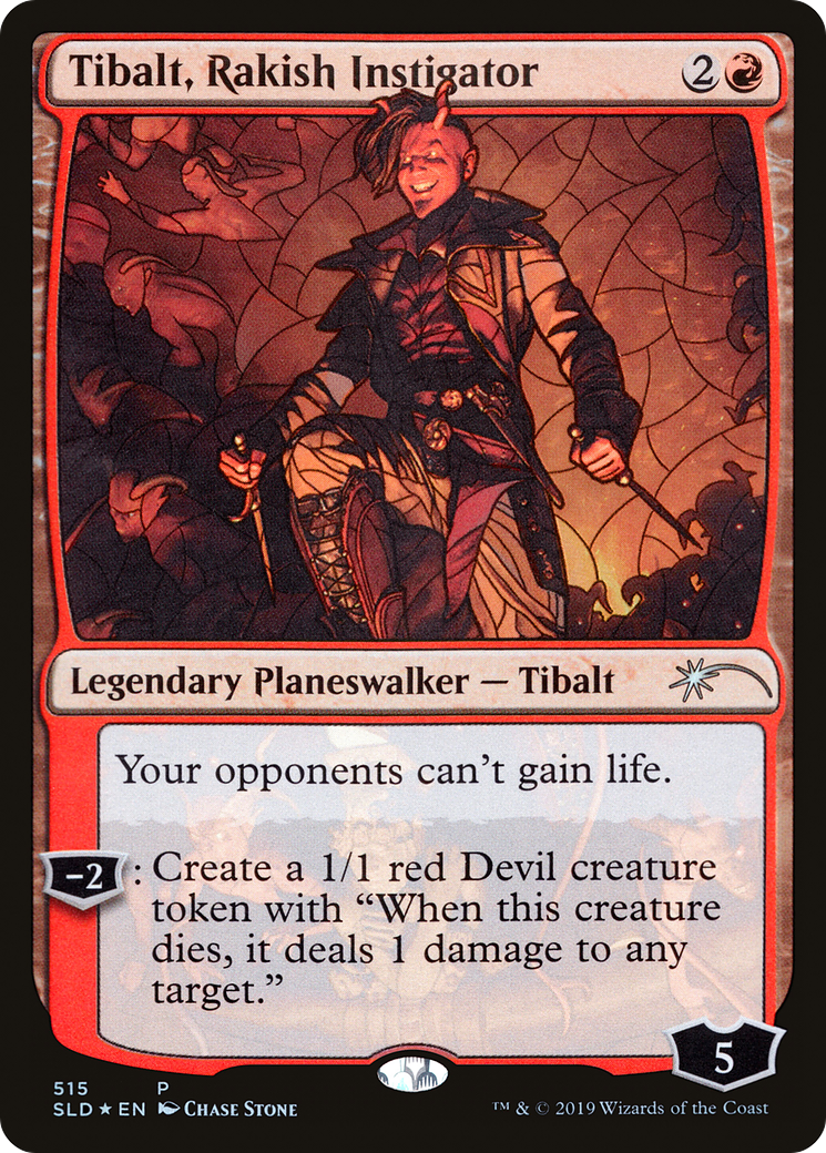 Tibalt, instigateur libertin (SLD-515) - Feuille de butin Secret Lair 