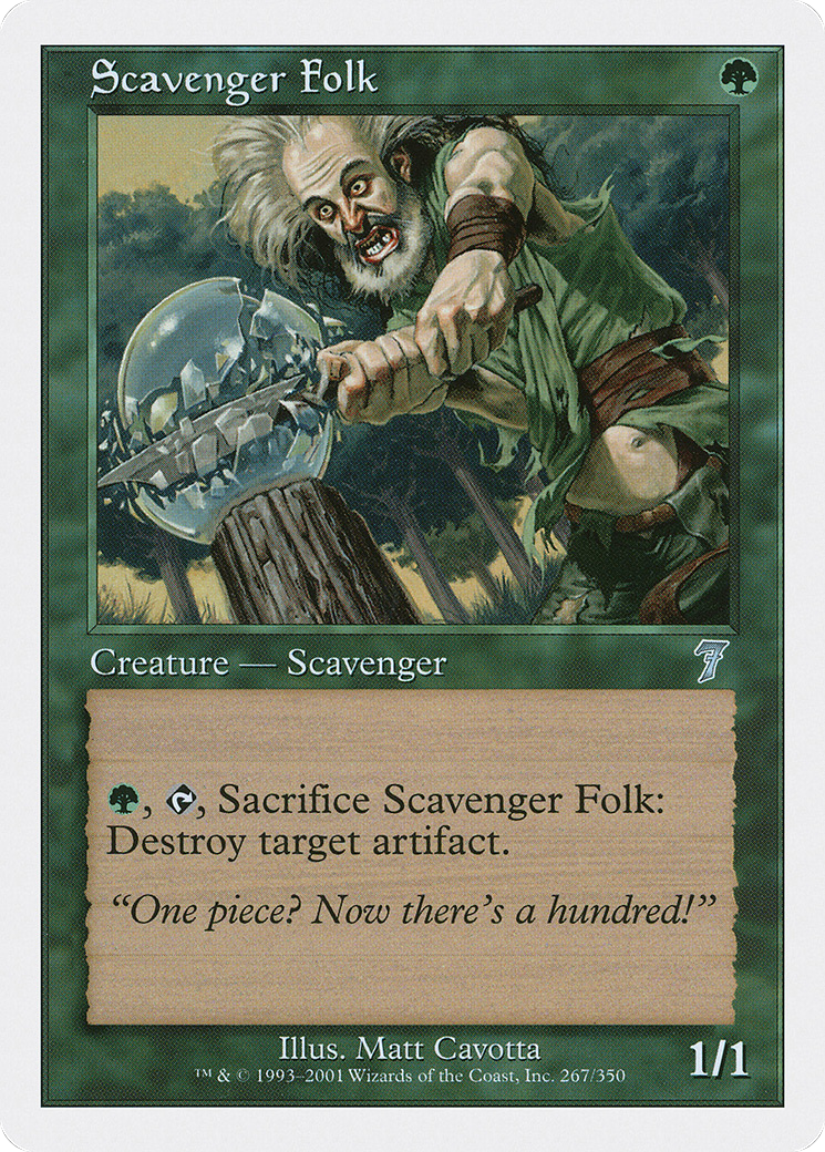 Scavenger Folk (7ED-267) - Seventh Edition