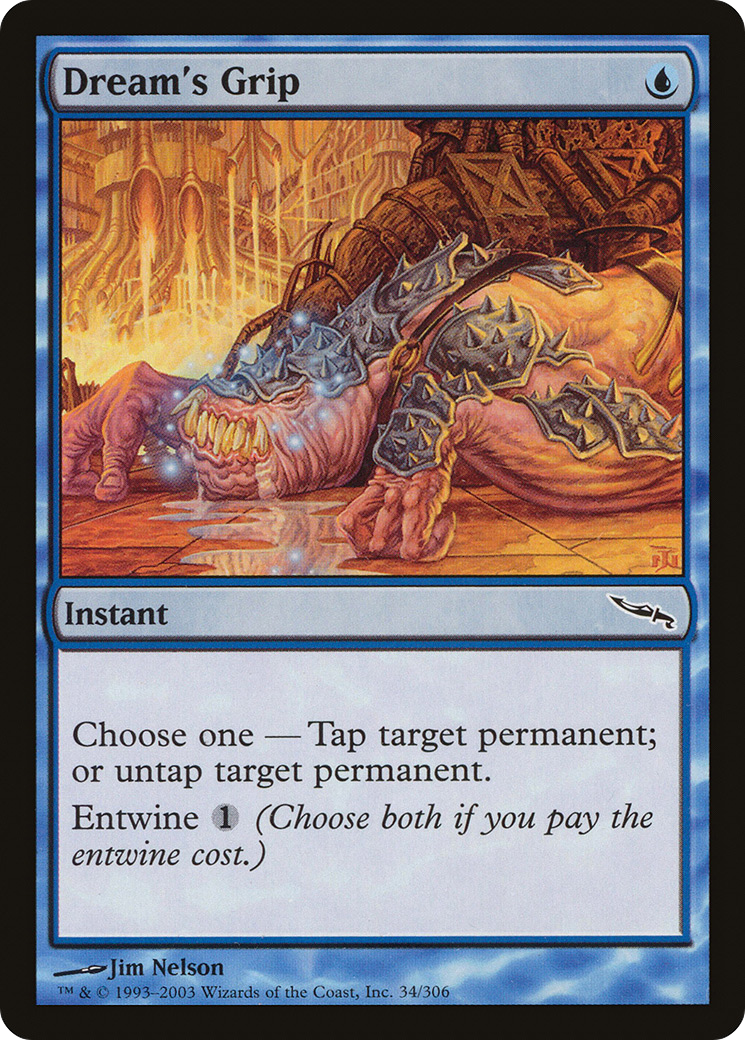Dream's Grip (MRD-034) - Mirrodin Foil