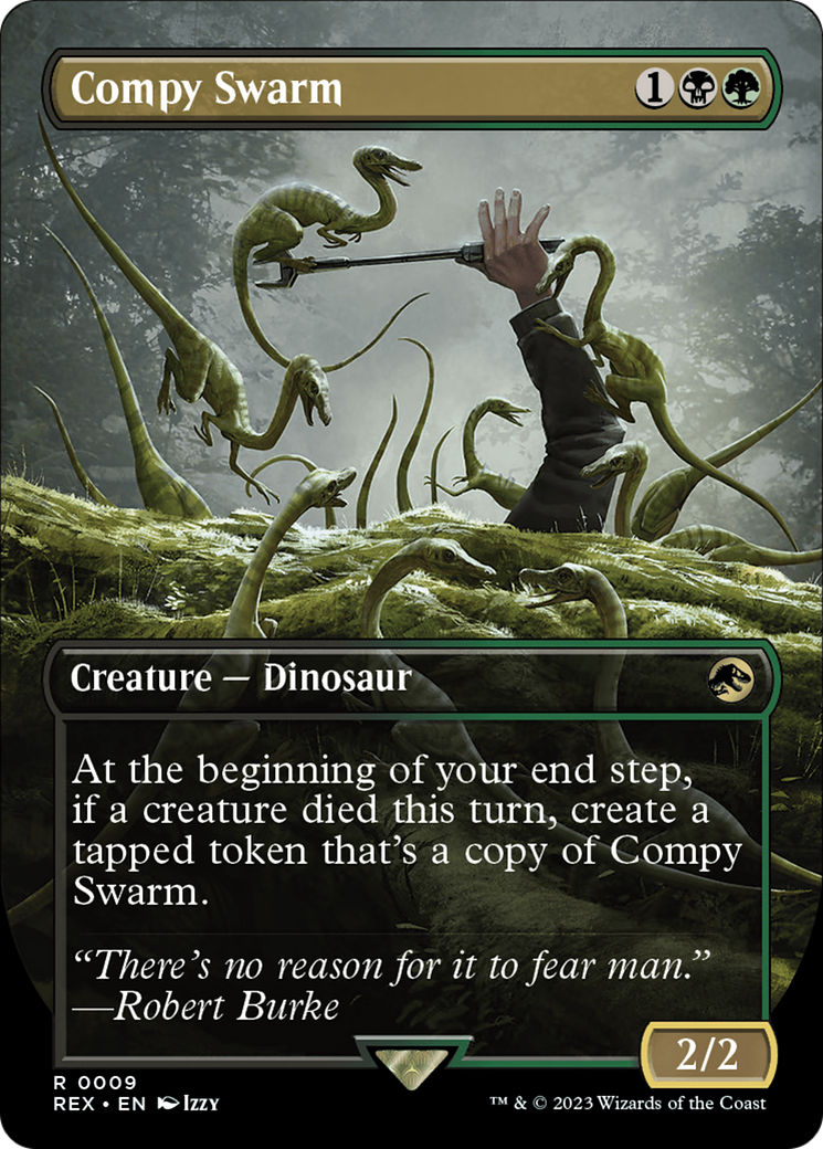 Compy Swarm (REX-009) - Collection Jurassic World (sans bordure) 