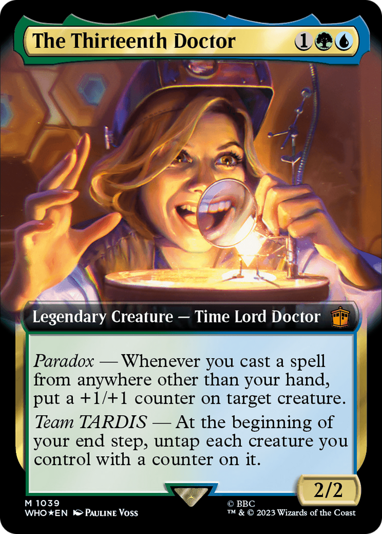 Le Treizième Docteur (WHO-1039) - Doctor Who : (Extended Art) Foil 
