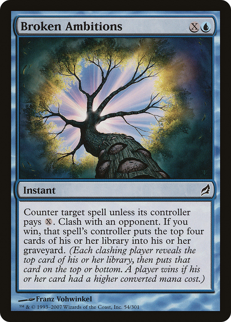 Ambitions brisées (LRW-054) - Lorwyn Foil 