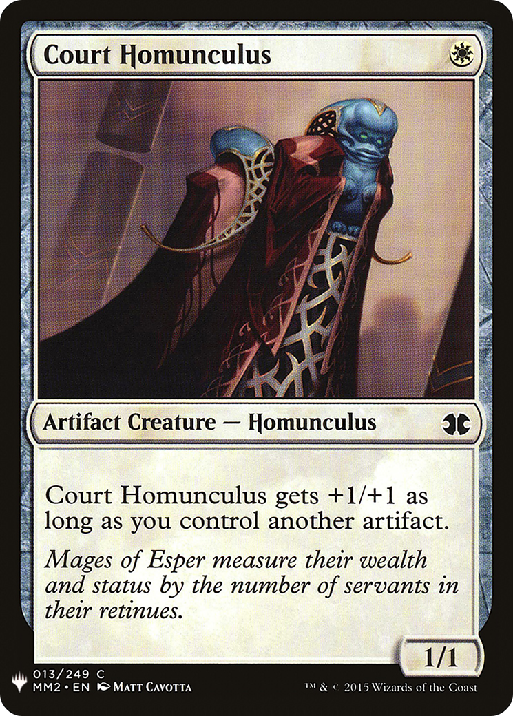 Court Homunculus (LIST-013) - The List
