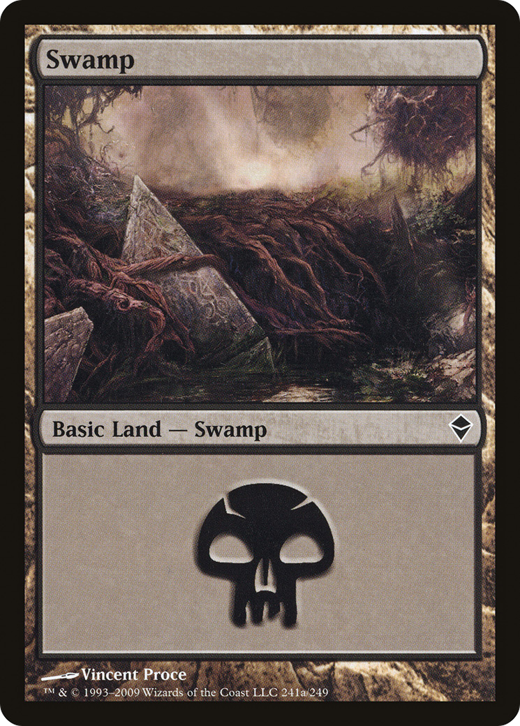 Swamp (ZEN-241A) - Zendikar