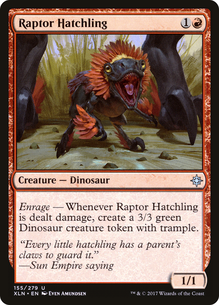 Raptor Hatchling (XLN-155) - Ixalan