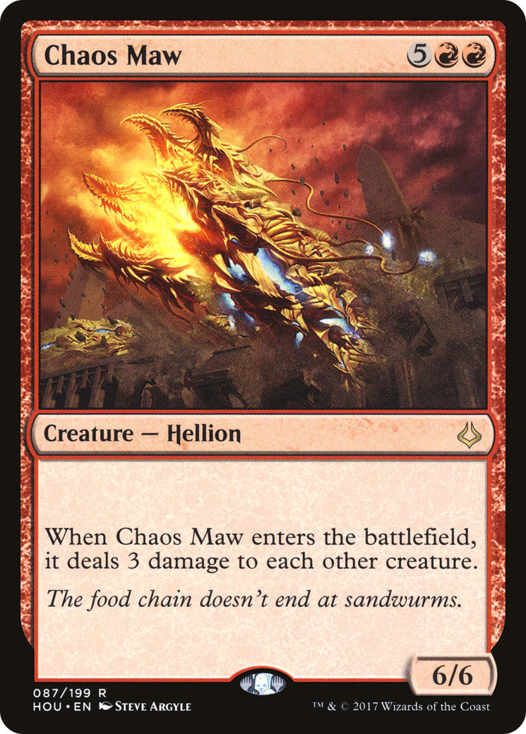 Chaos Maw (HOU-087) - L'Heure de la Dévastation 