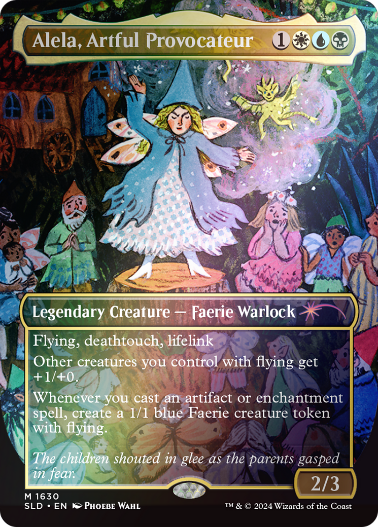 Alela, Artful Provocateur (SLD-1630★) - Secret Lair Drop Foil 