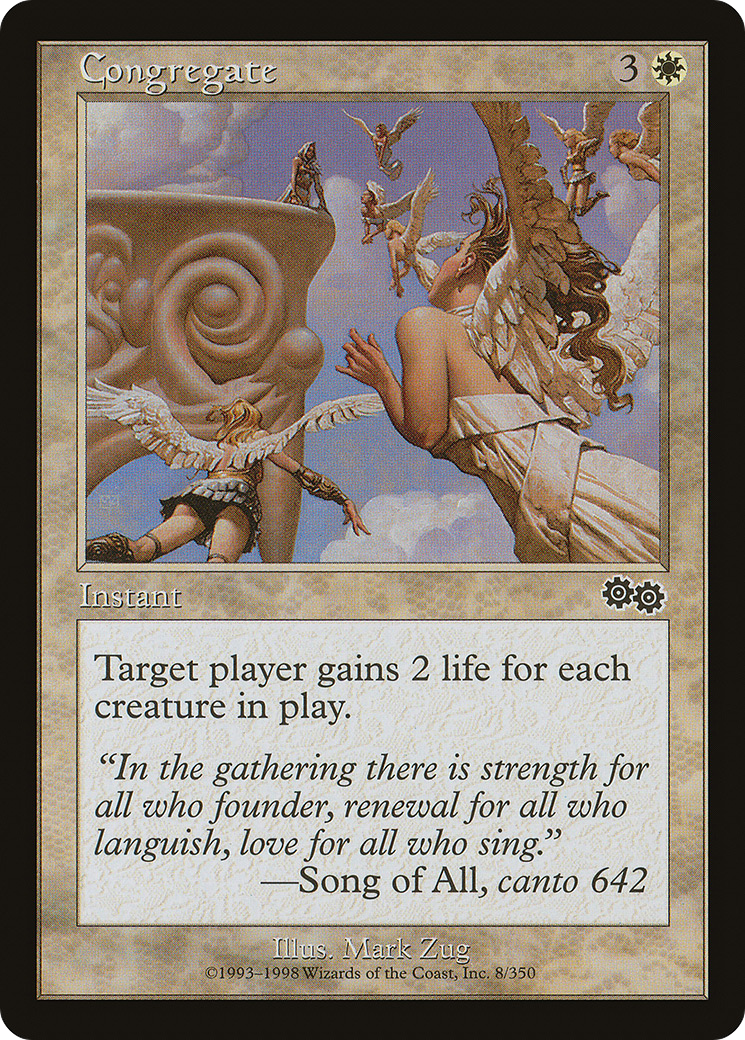 Congregate (USG-008) - Urza's Saga
