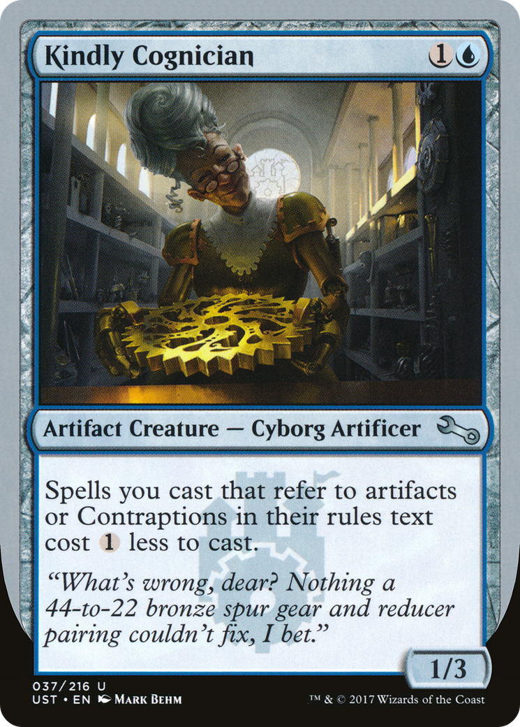 Cognicien bienveillant (UST-037) - Instable