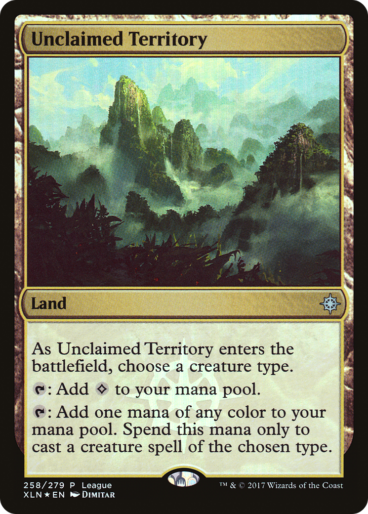 Unclaimed Territory (LEP-258) - Ixalan Promos Foil