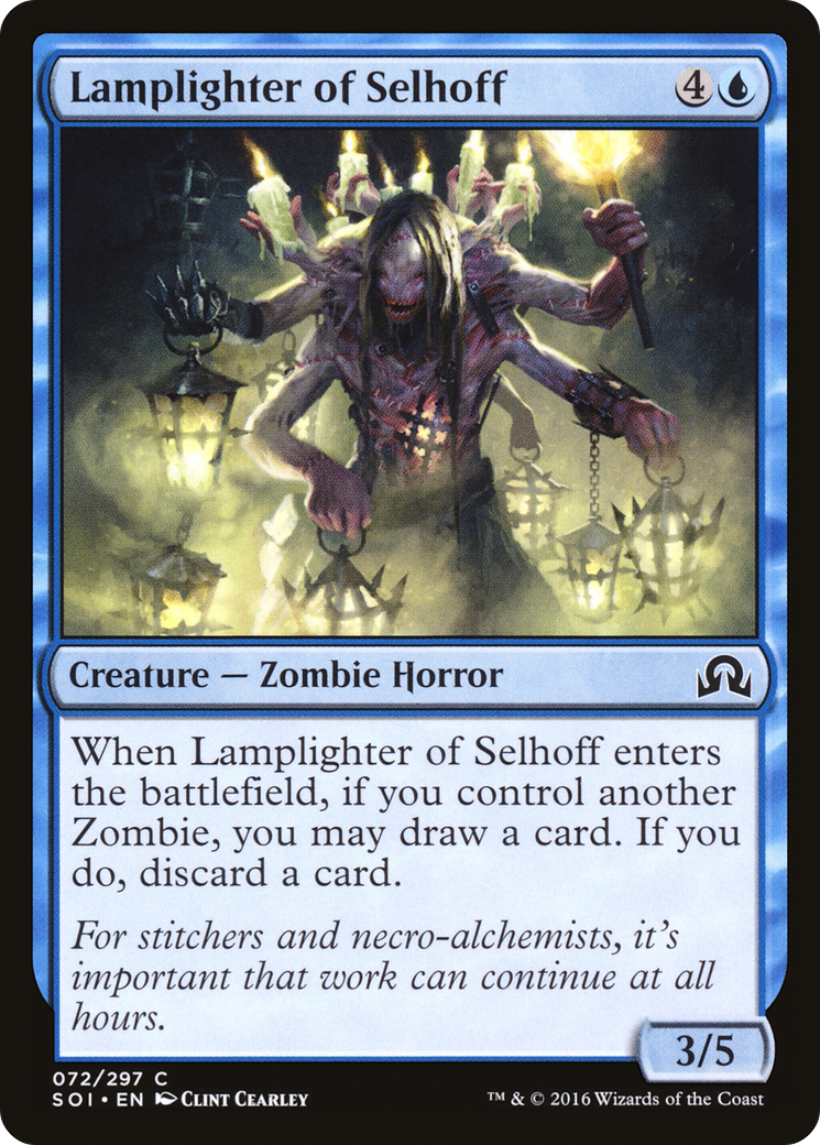 Allumeur de réverbères de Selhoff (SOI-072) - Ombres sur Innistrad 