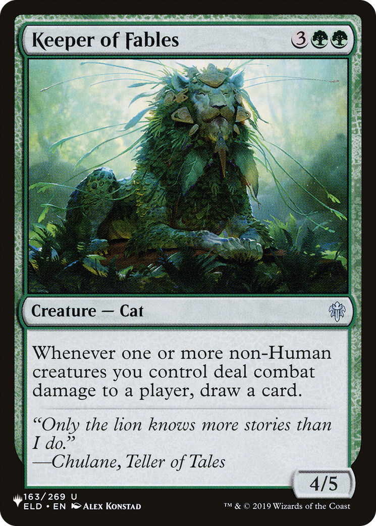 Keeper of Fables (LIST-ELD-163) - The List