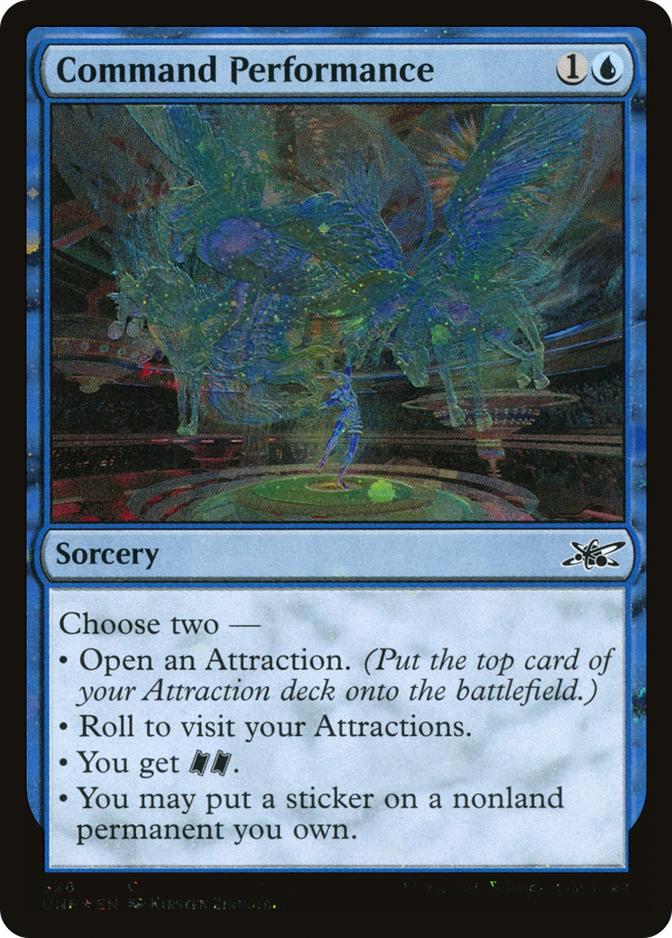 Performance de commandement (UNF-328) - Unfinity Foil 