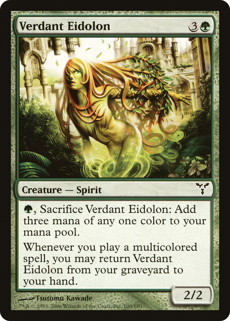 Eidolon Verdoyant (DIS-100) - Dissension Foil 