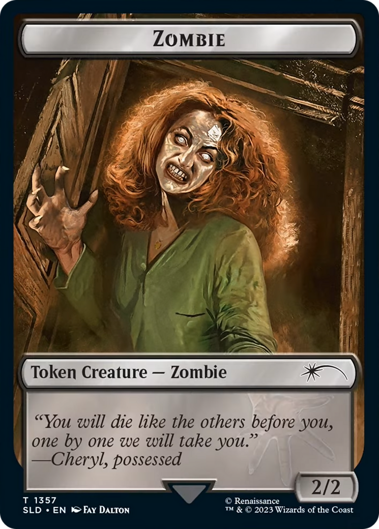 Zombie Token (SLD-1357) - Secret Lair Drop