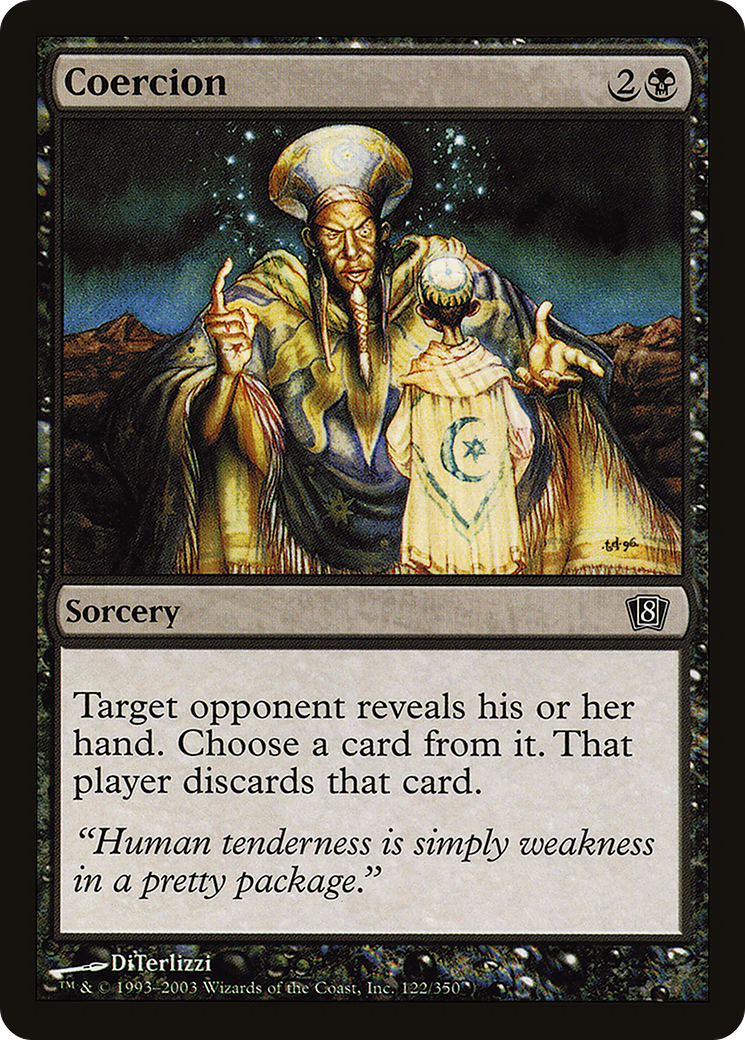 Coercion (8ED-122★) - Eighth Edition Foil