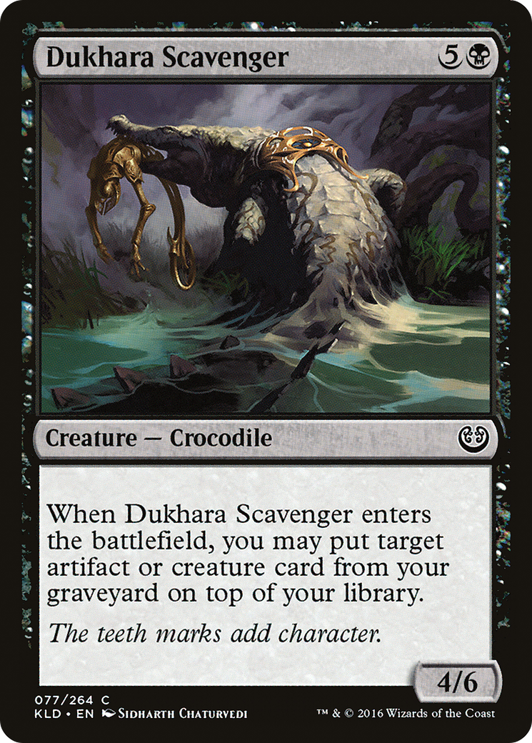 Dukhara Scavenger (KLD-077) - Feuille de Kaladesh