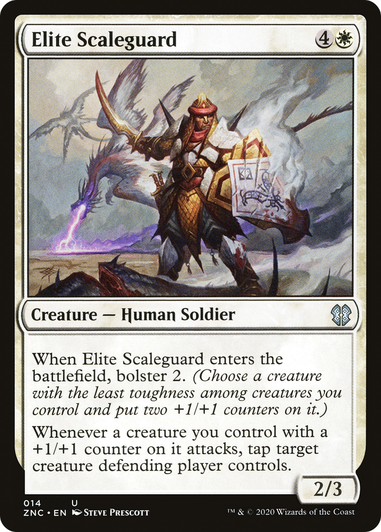 Garde-écailles d'élite (ZNC-014) - Commandant ascendant de Zendikar 