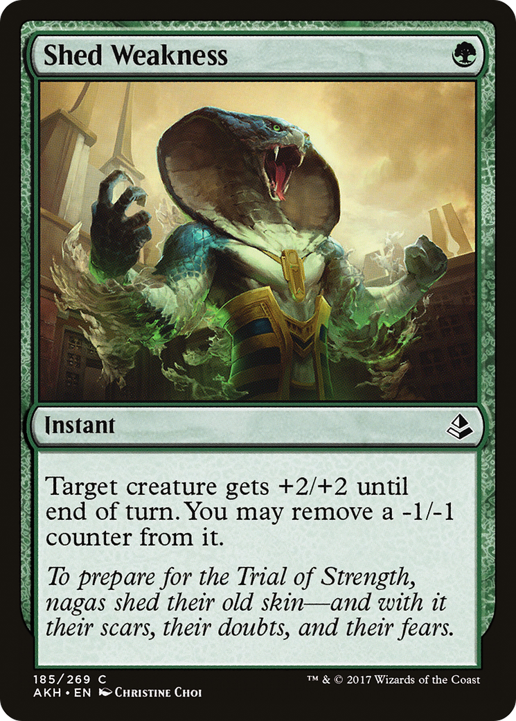 Faiblesse du hangar (AKH-185) - Feuille d'Amonkhet 