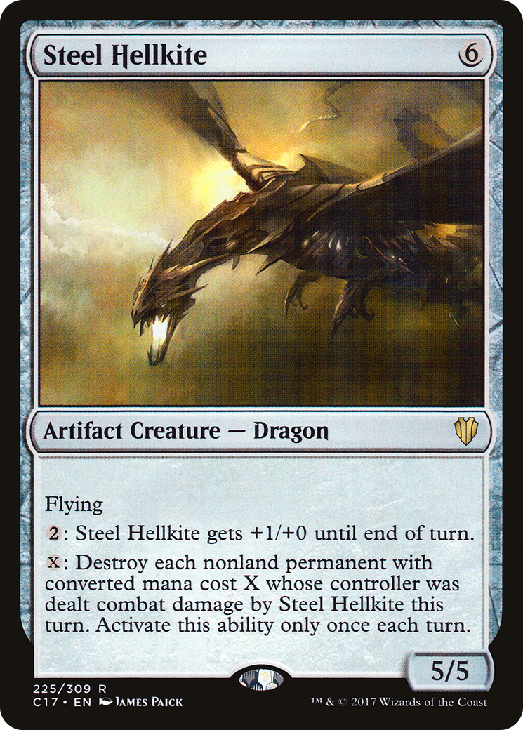 Steel Hellkite (C17-225) - Commander 2017