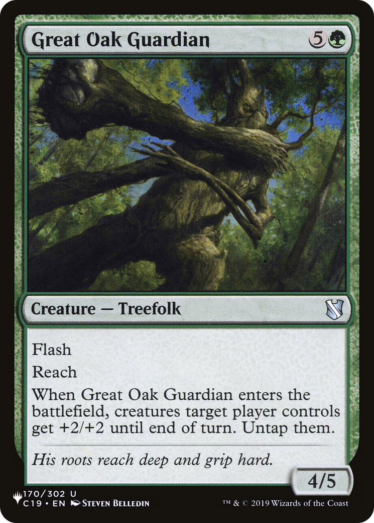 Great Oak Guardian (LIST-170/302) - The List