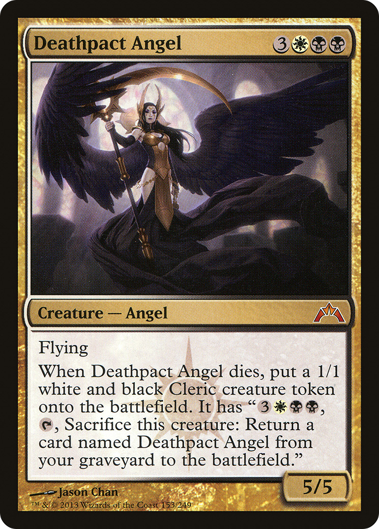 Ange du Pacte de la Mort (GTC-153) - Gatecrash Foil 