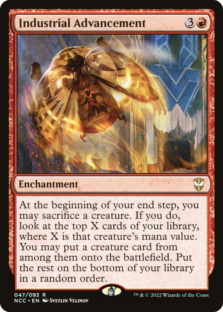 Avancement industriel (NCC-047) - Nouveau commandant de Capenna 