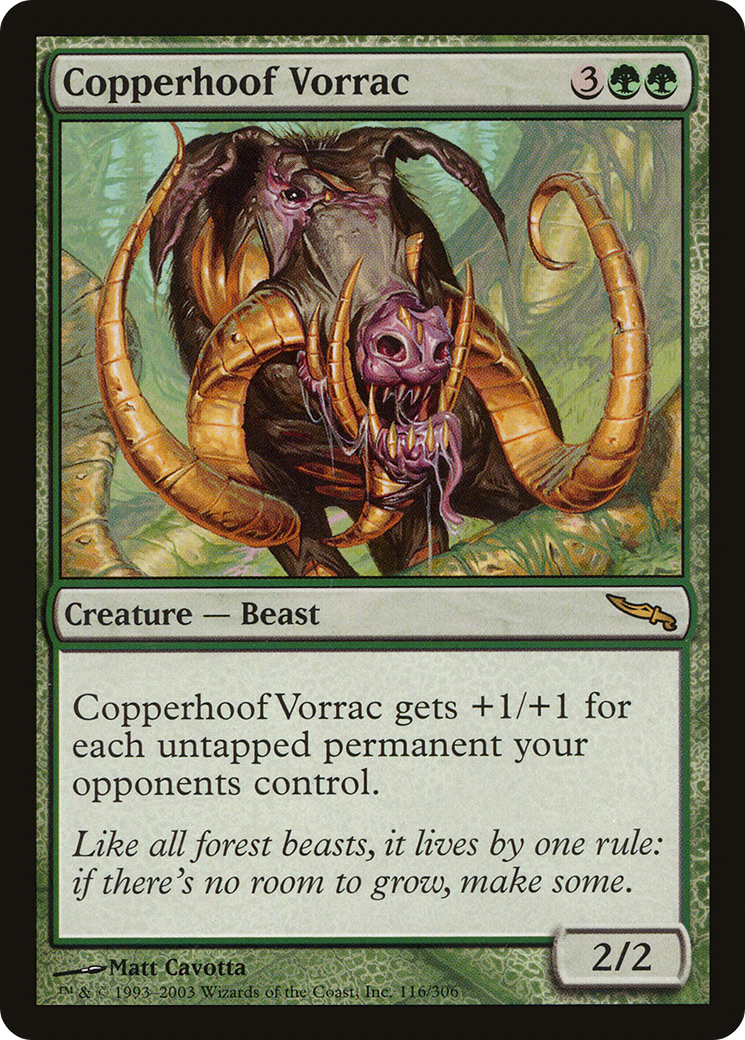 Vorrac Sabot-de-cuivre (MRD-116) - Mirrodin 