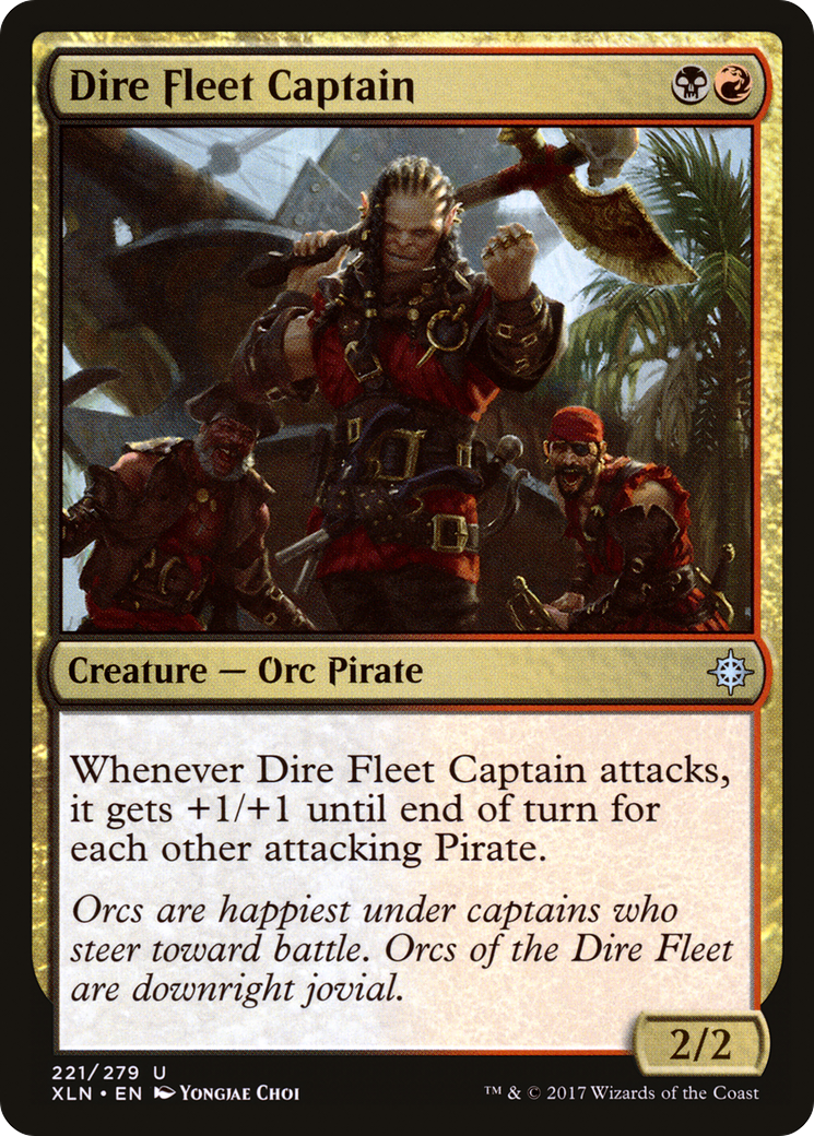 Capitaine de la flotte redoutable (XLN-221) - Ixalan Foil 