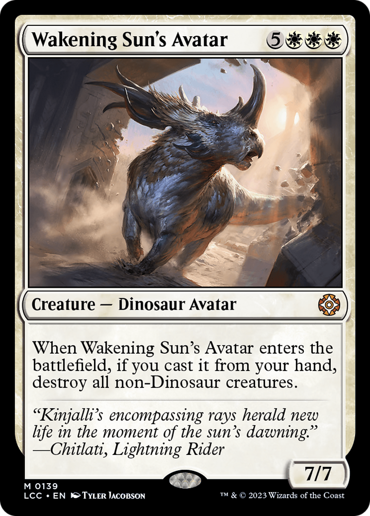 Avatar de Wakening Sun (LCC-139) - Commandant des Cavernes Perdues d'Ixalan 