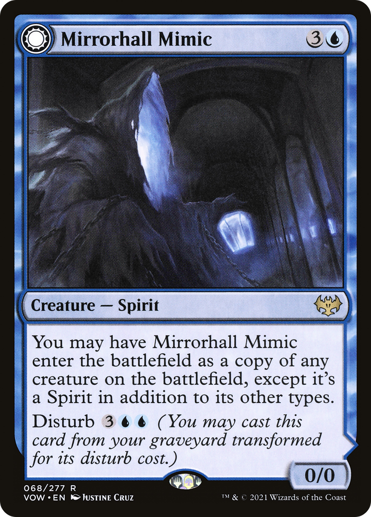 Mirrorhall Mimic (VOW-068) - Innistrad: Crimson Vow: (Double Faced Transform)
