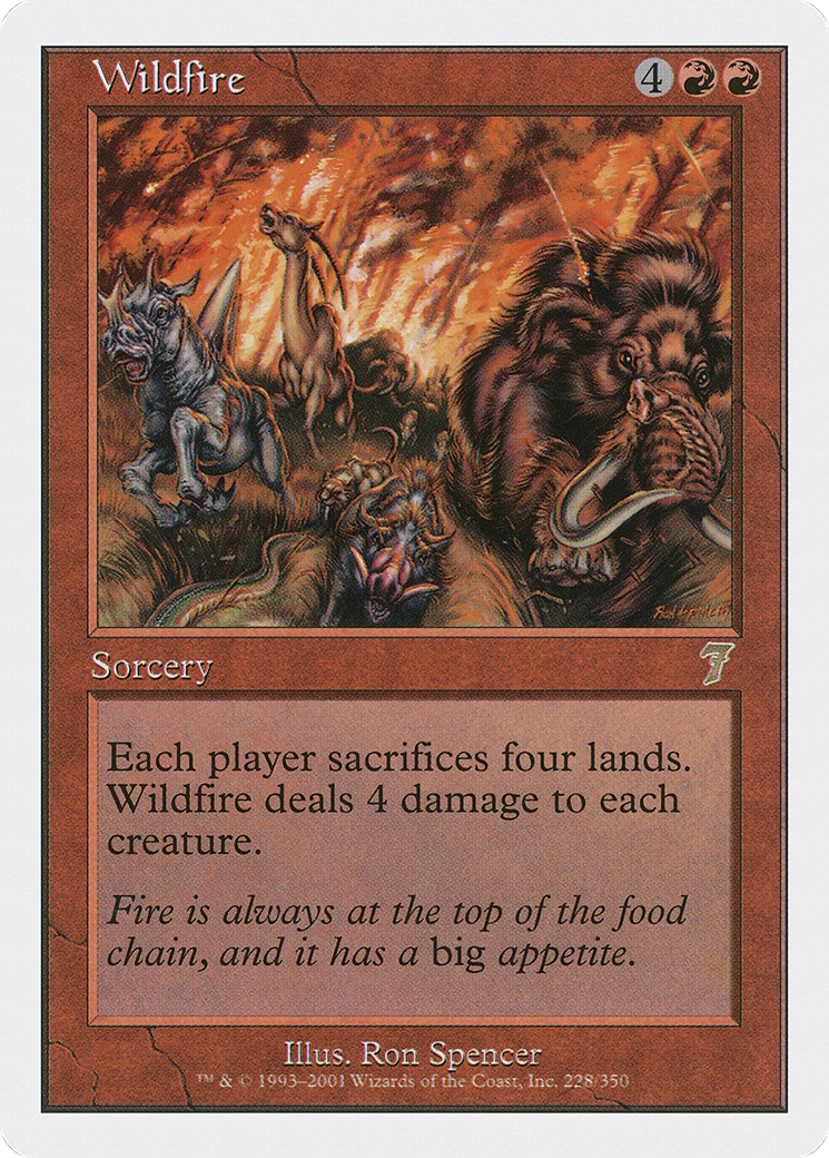 Wildfire (7ED-228) - Seventh Edition