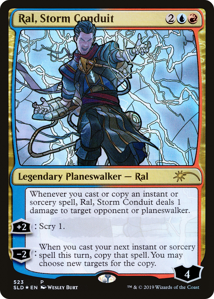 Ral, Storm Conduit (Stained Glass) (SLD-523) - Secret Lair Drop Foil