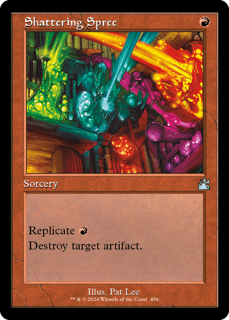 Shattering Spree (Retro Frame) (RVR-456) - Ravnica Remastered Foil
