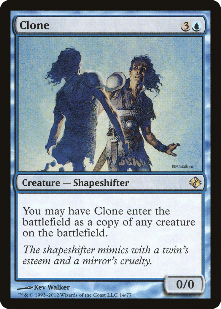 Clone (DDI-014) - Duel Decks : Venser contre Koth