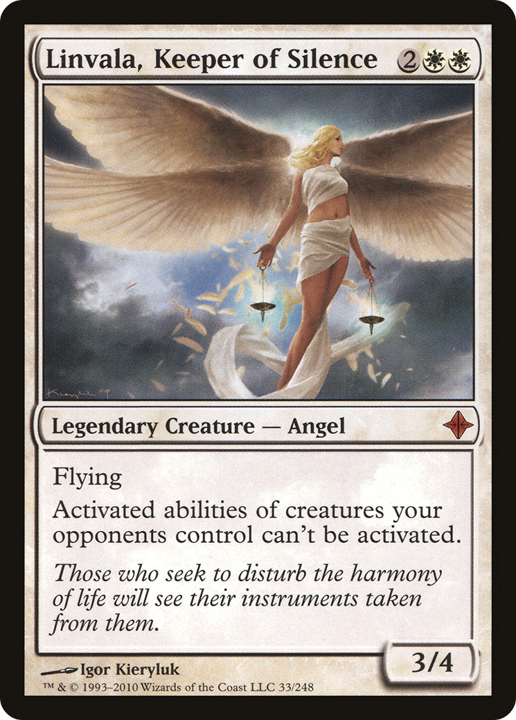 Linvala, Gardienne du Silence (ROE-033) - L'Ascension des Eldrazi 