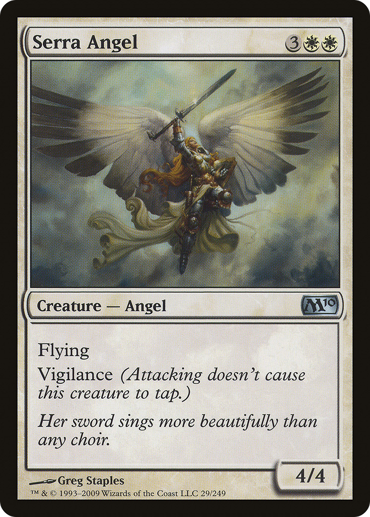 Serra Angel (M10-029) - Magie 2010