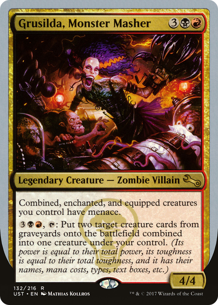 Grusilda, Monster Masher (UST-132) - Feuille instable 